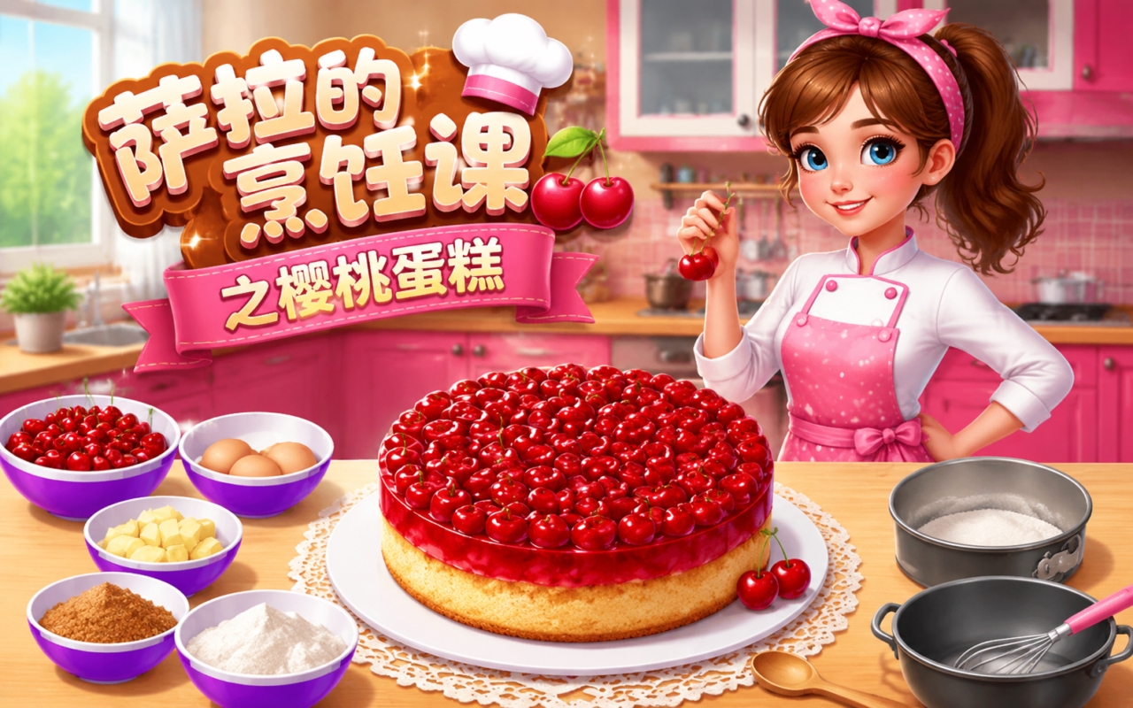 萨拉的烹饪课之樱桃蛋糕
