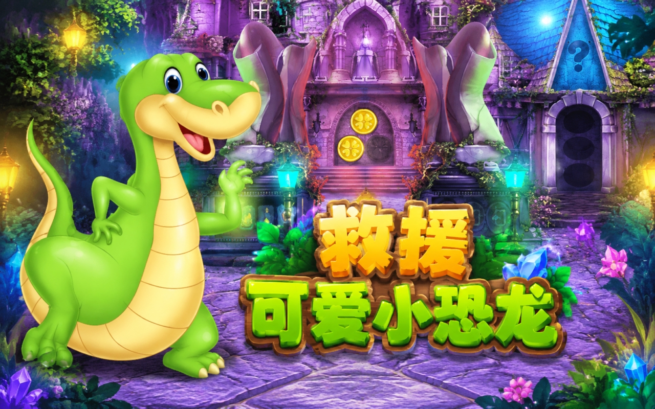 救援可爱小恐龙