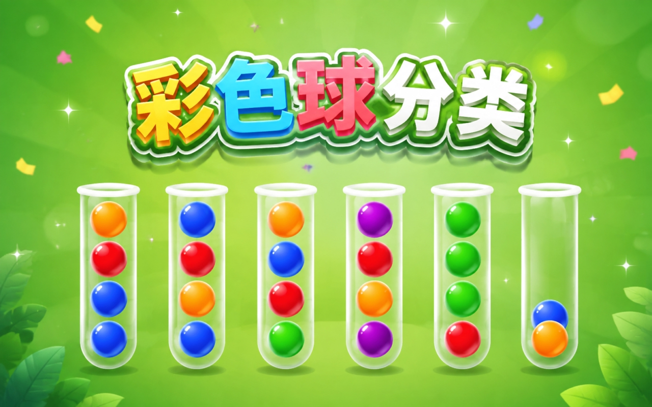 彩色球分类