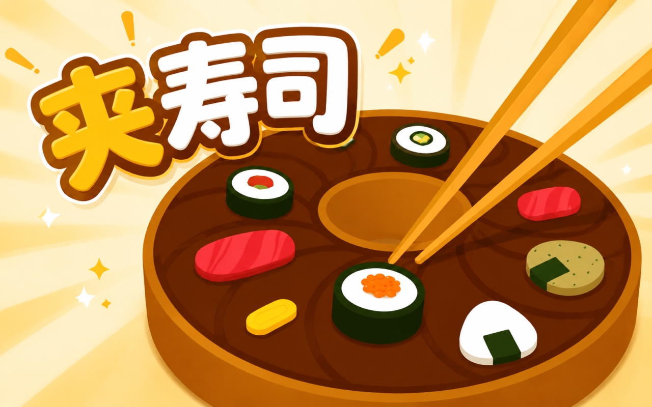 夹寿司