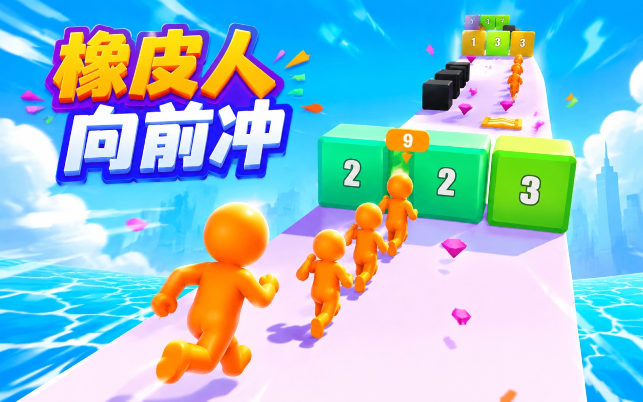 橡皮人向前冲