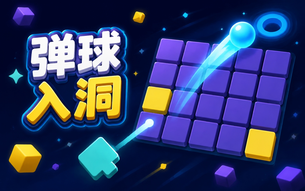 弹球入洞