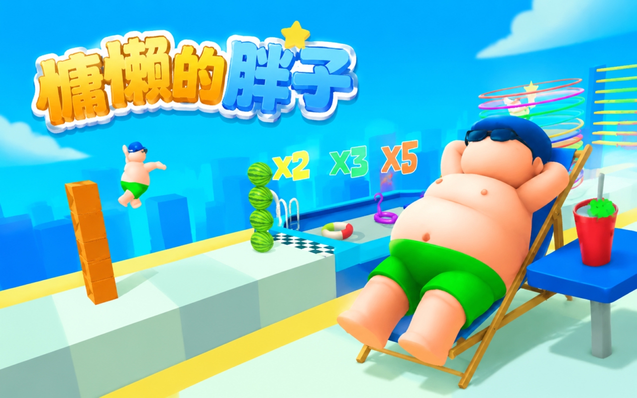 慵懒的胖子