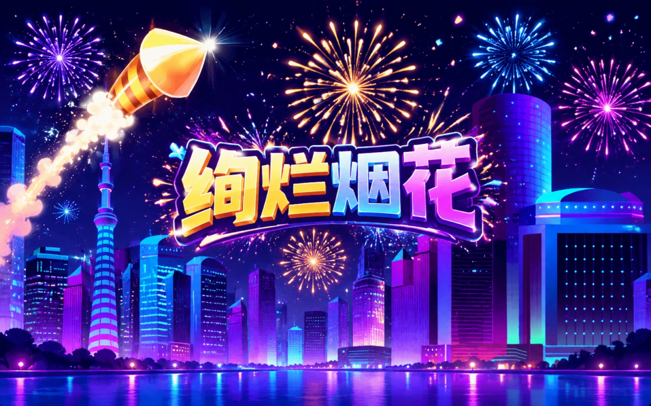 绚烂烟花