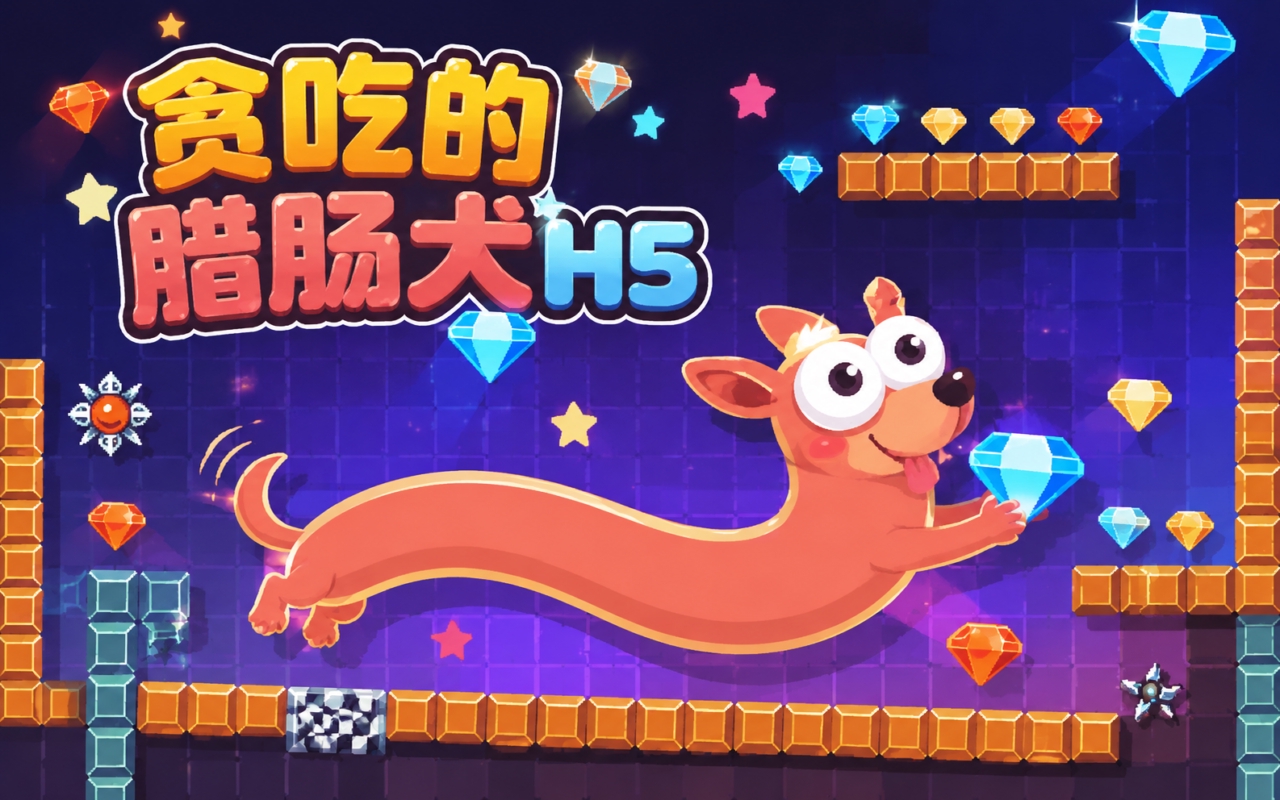 贪吃的腊肠犬H5