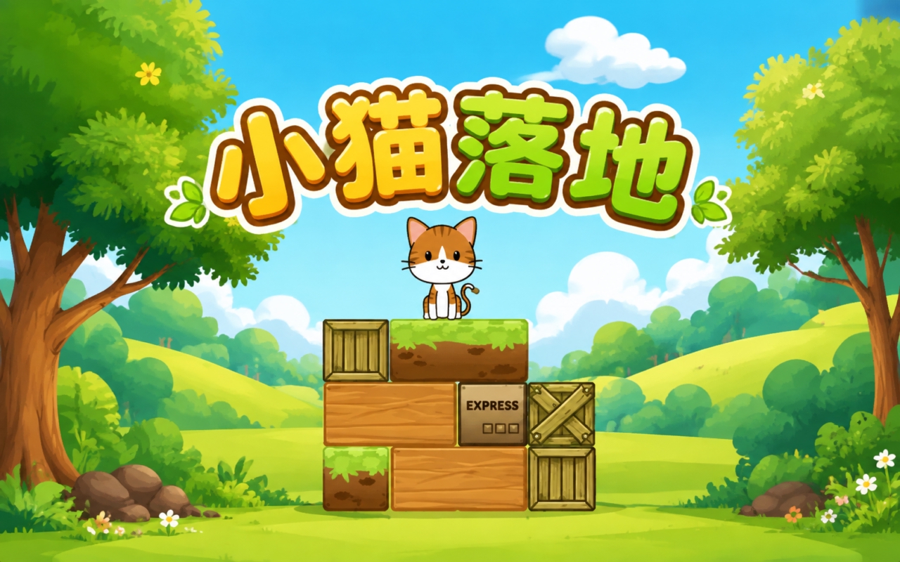 小猫落地