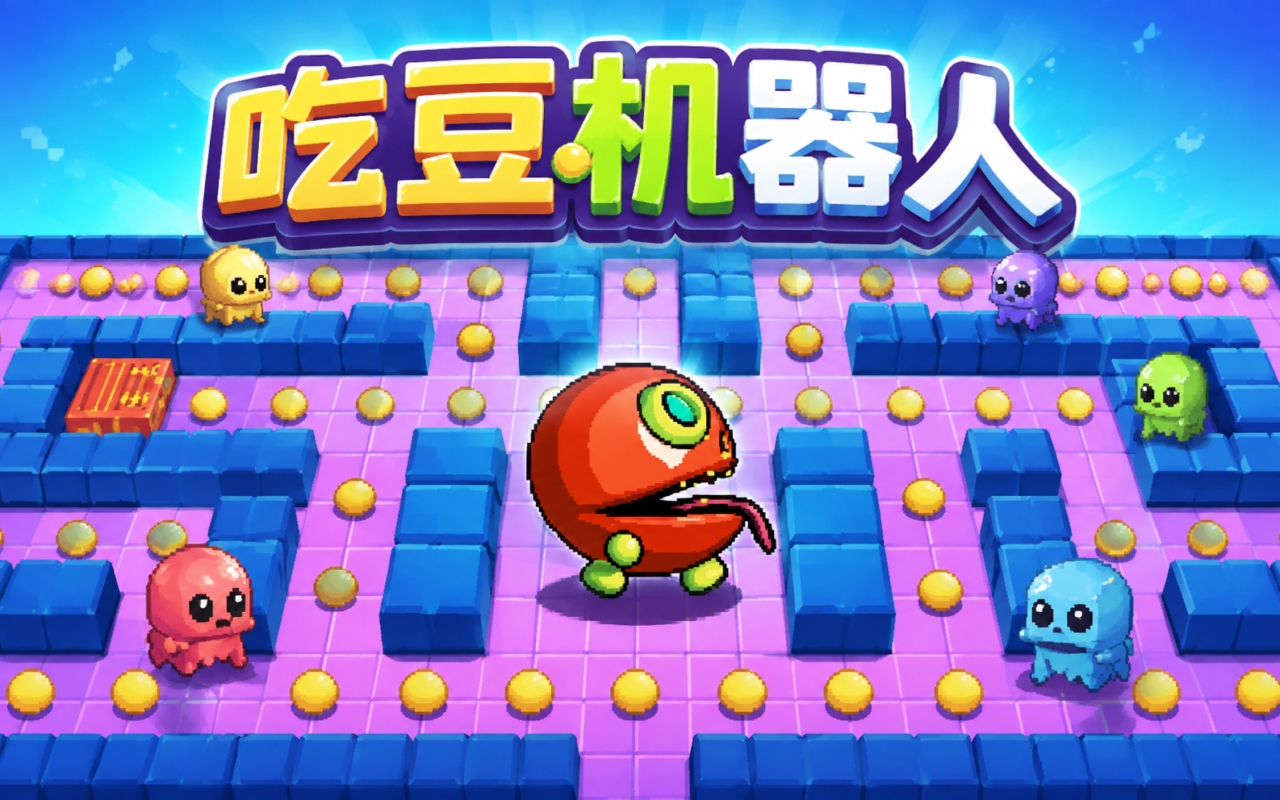吃豆机器人