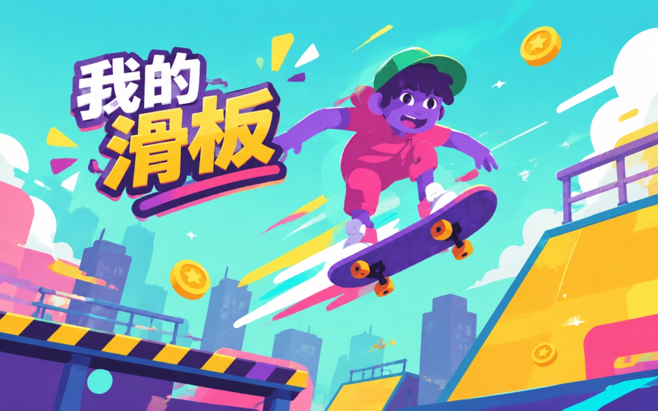 我的滑板