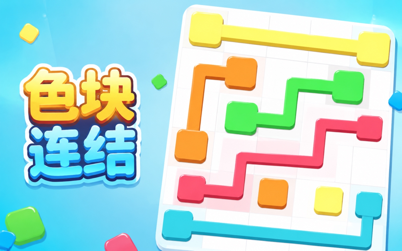 色块连结