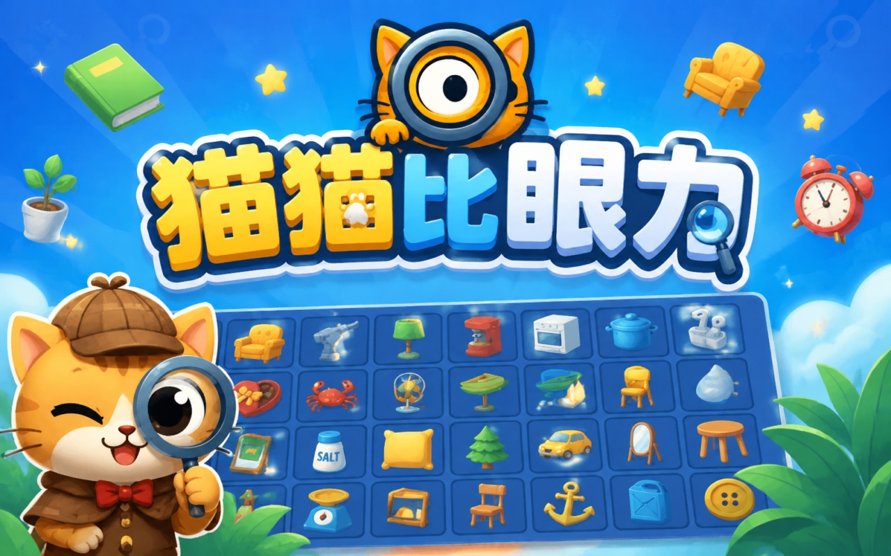 猫猫比眼力