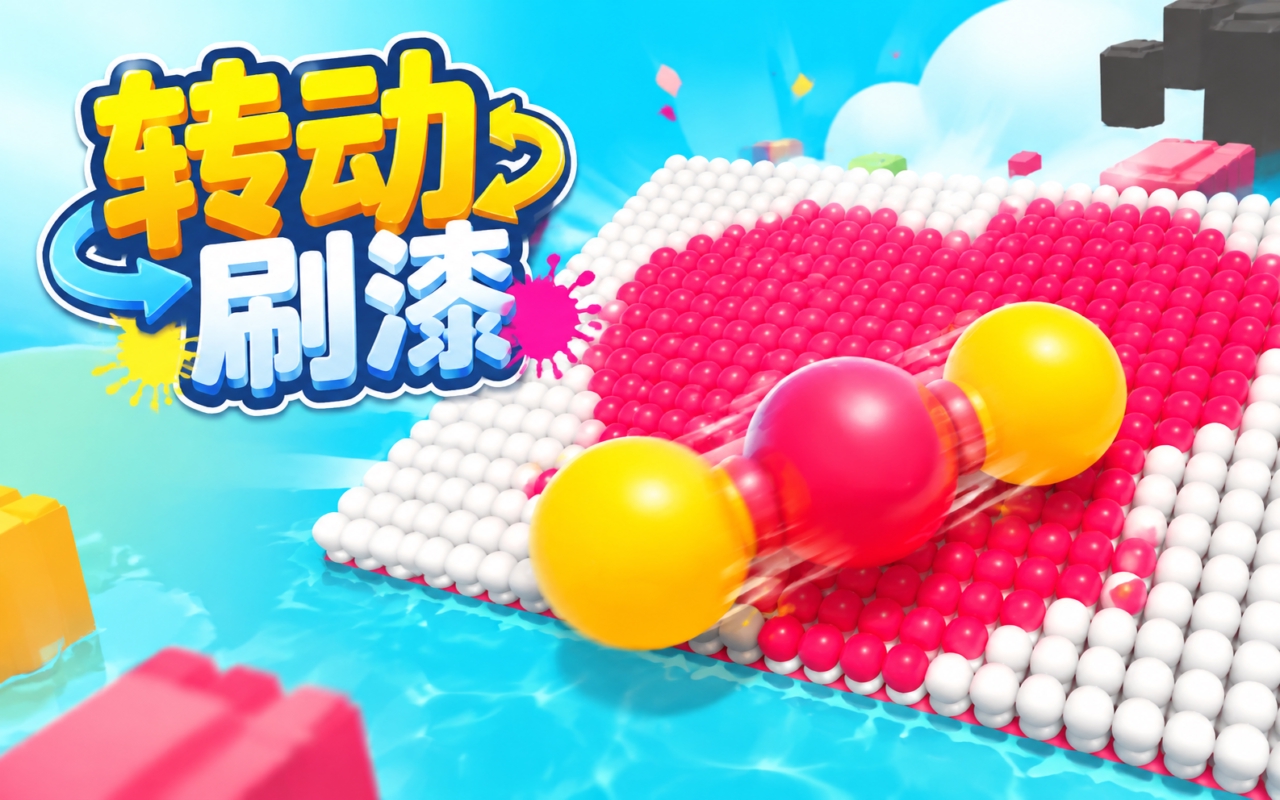 转动刷漆