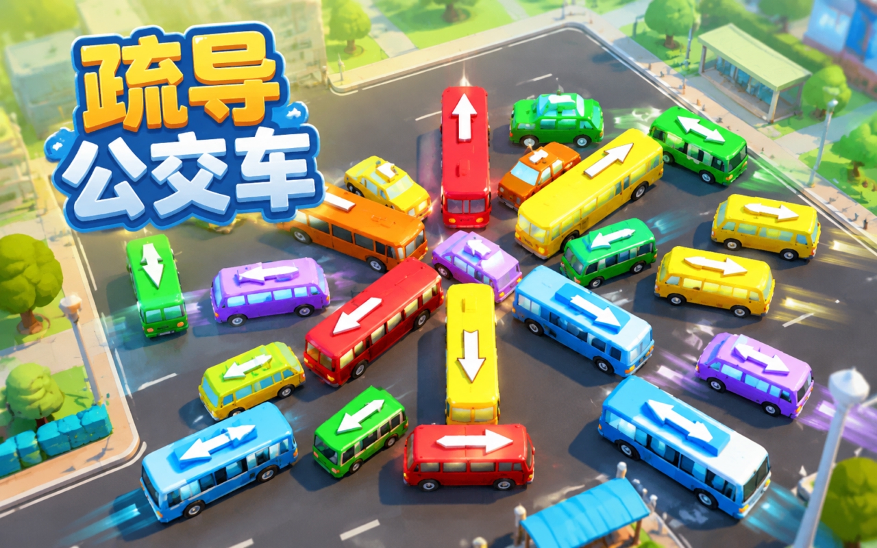 疏导公交车