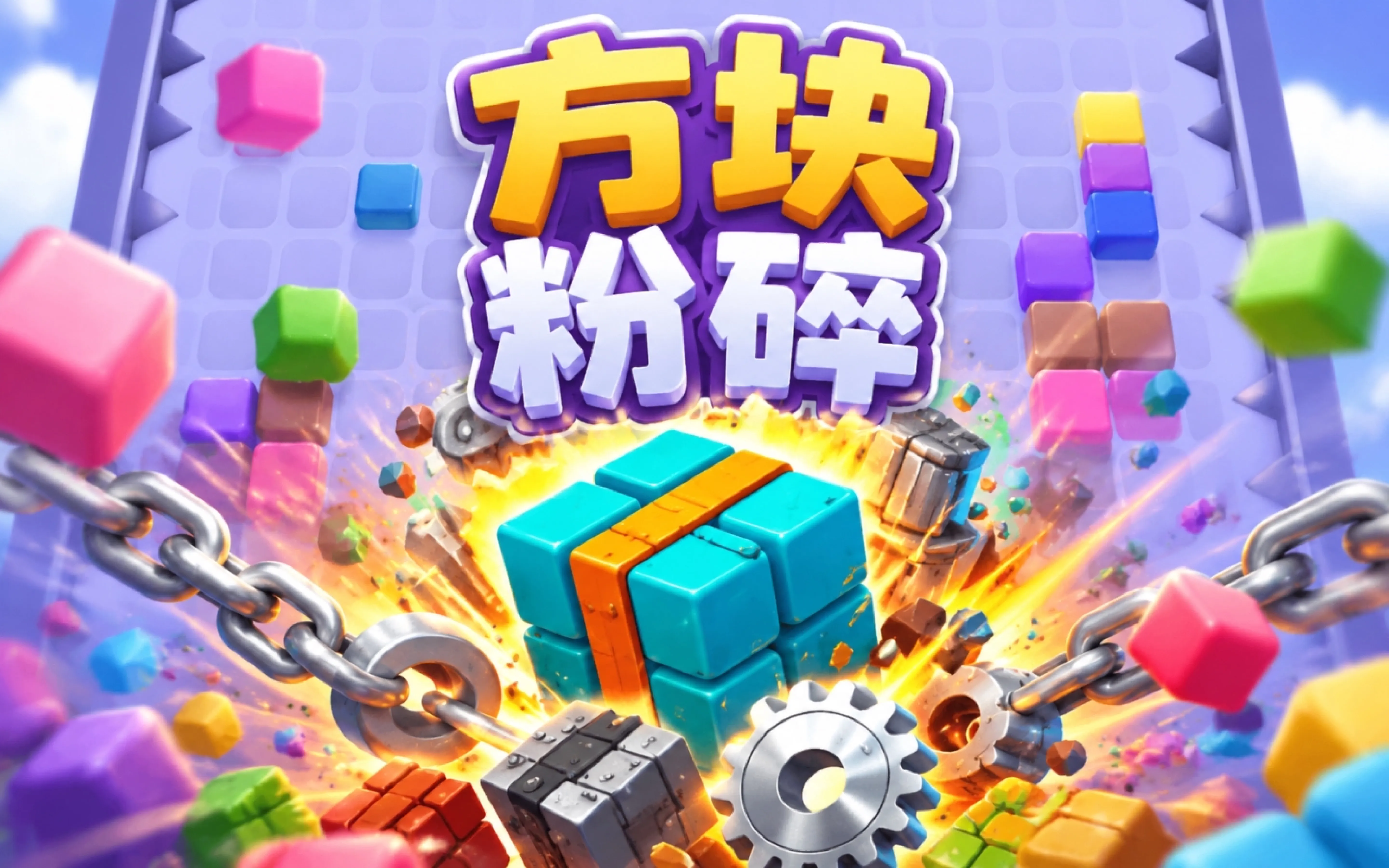 方块粉碎
