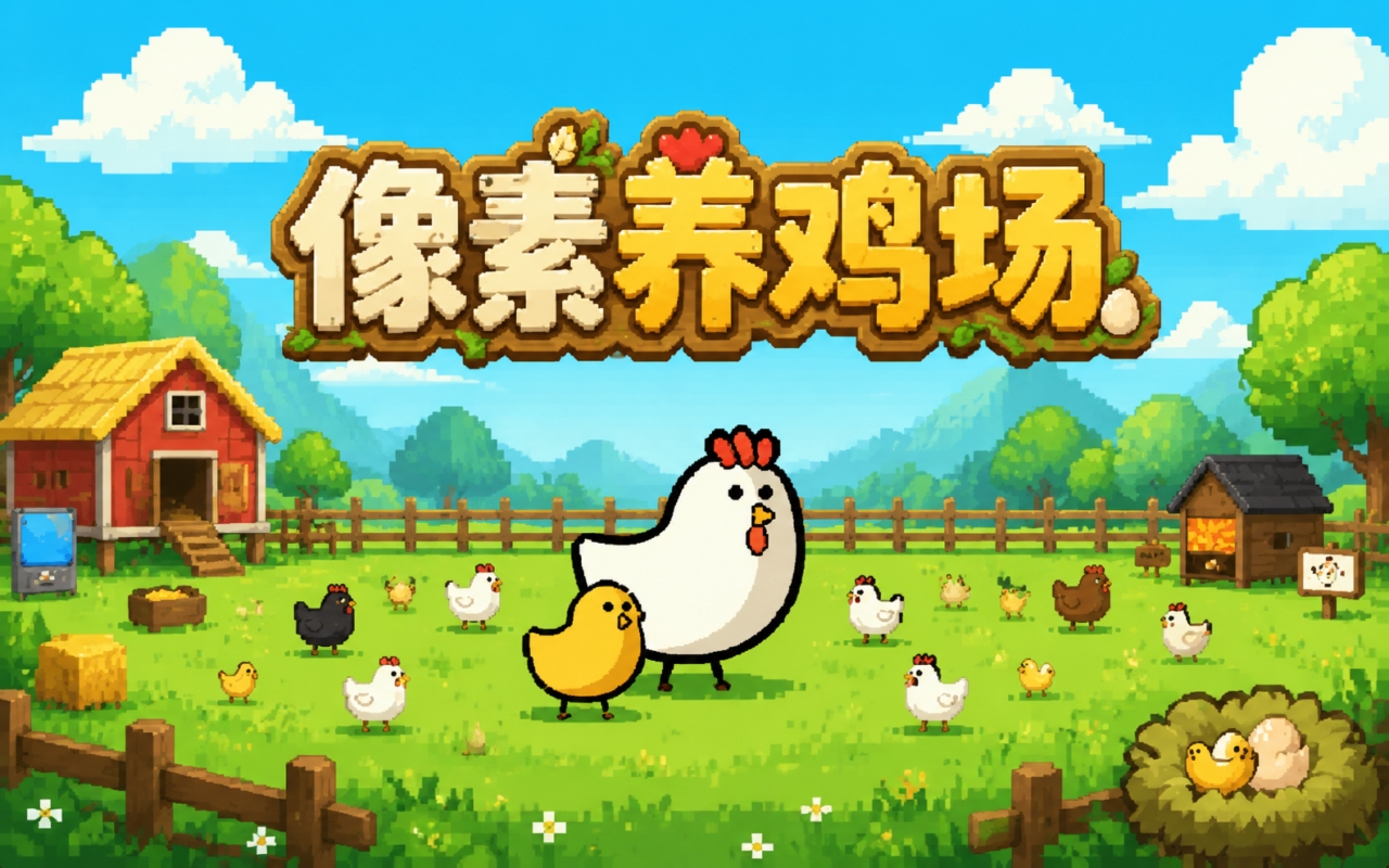 像素养鸡场