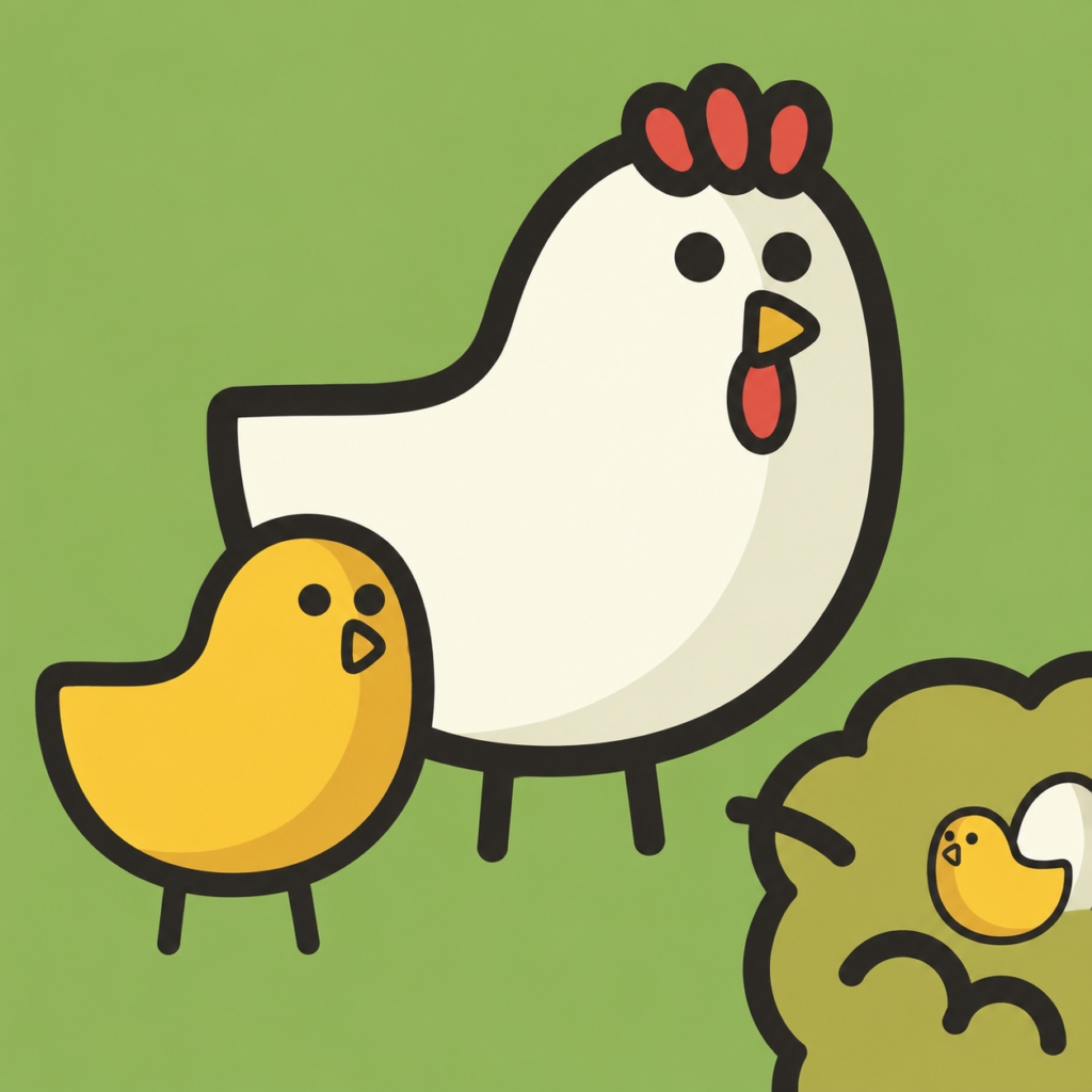 像素养鸡场