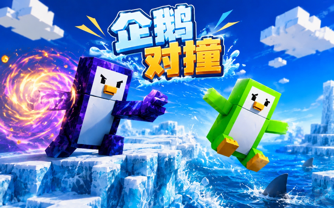 企鹅对撞