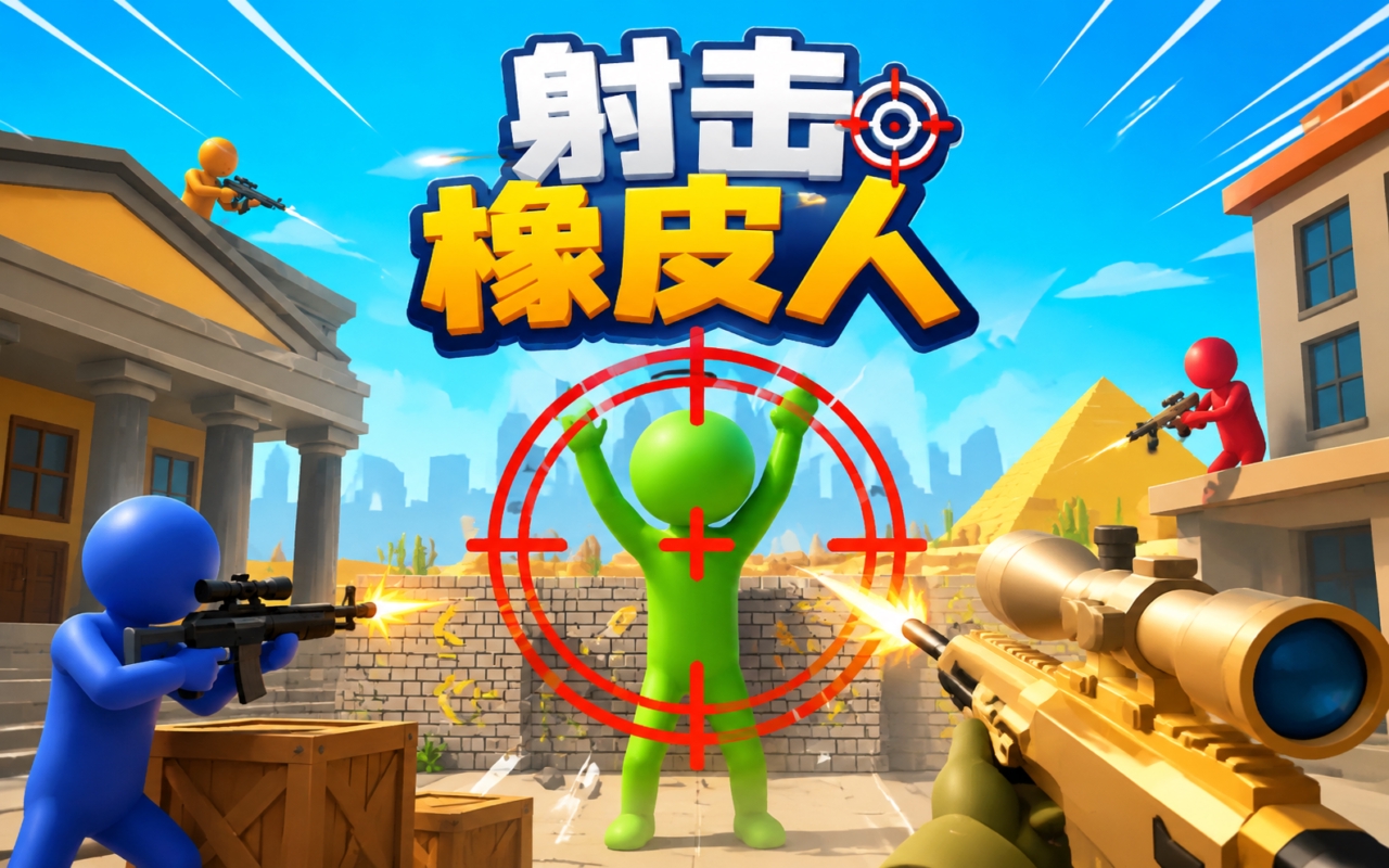 射击橡皮人