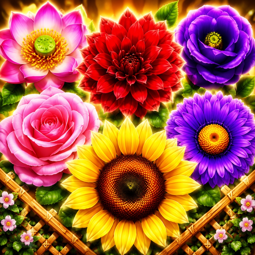 收集鲜花
