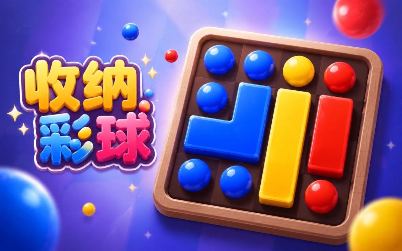 收纳彩球