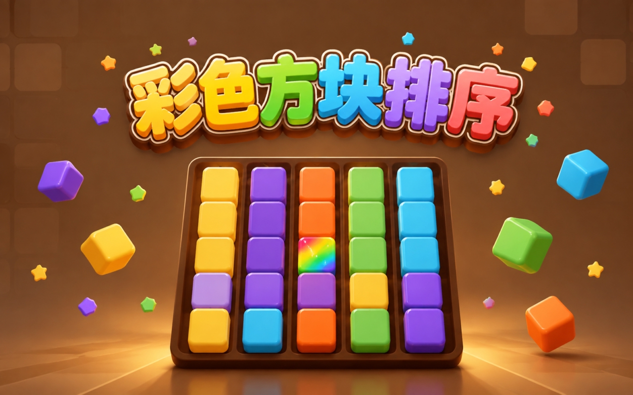 彩色方块排序