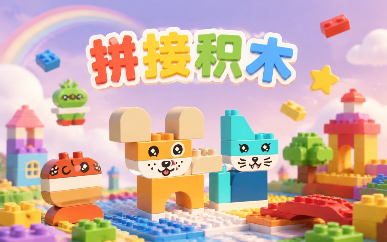 拼接积木
