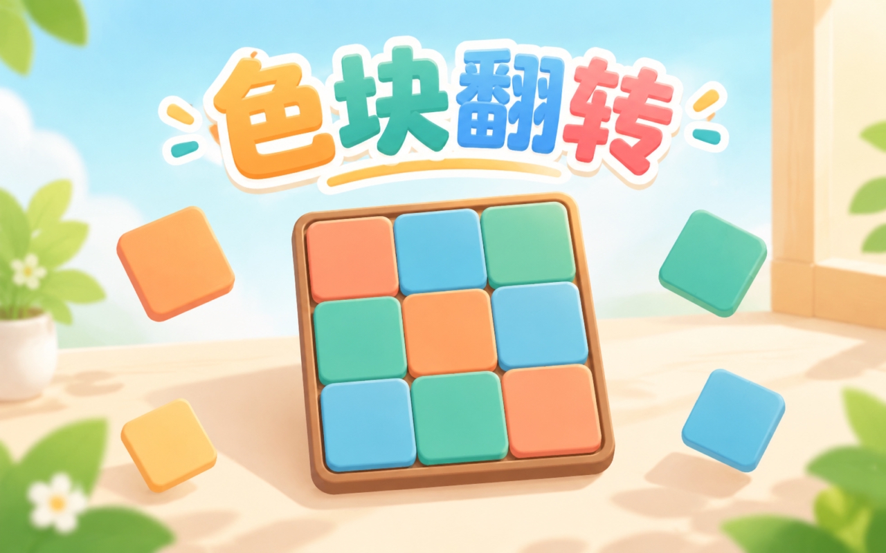 色块翻转