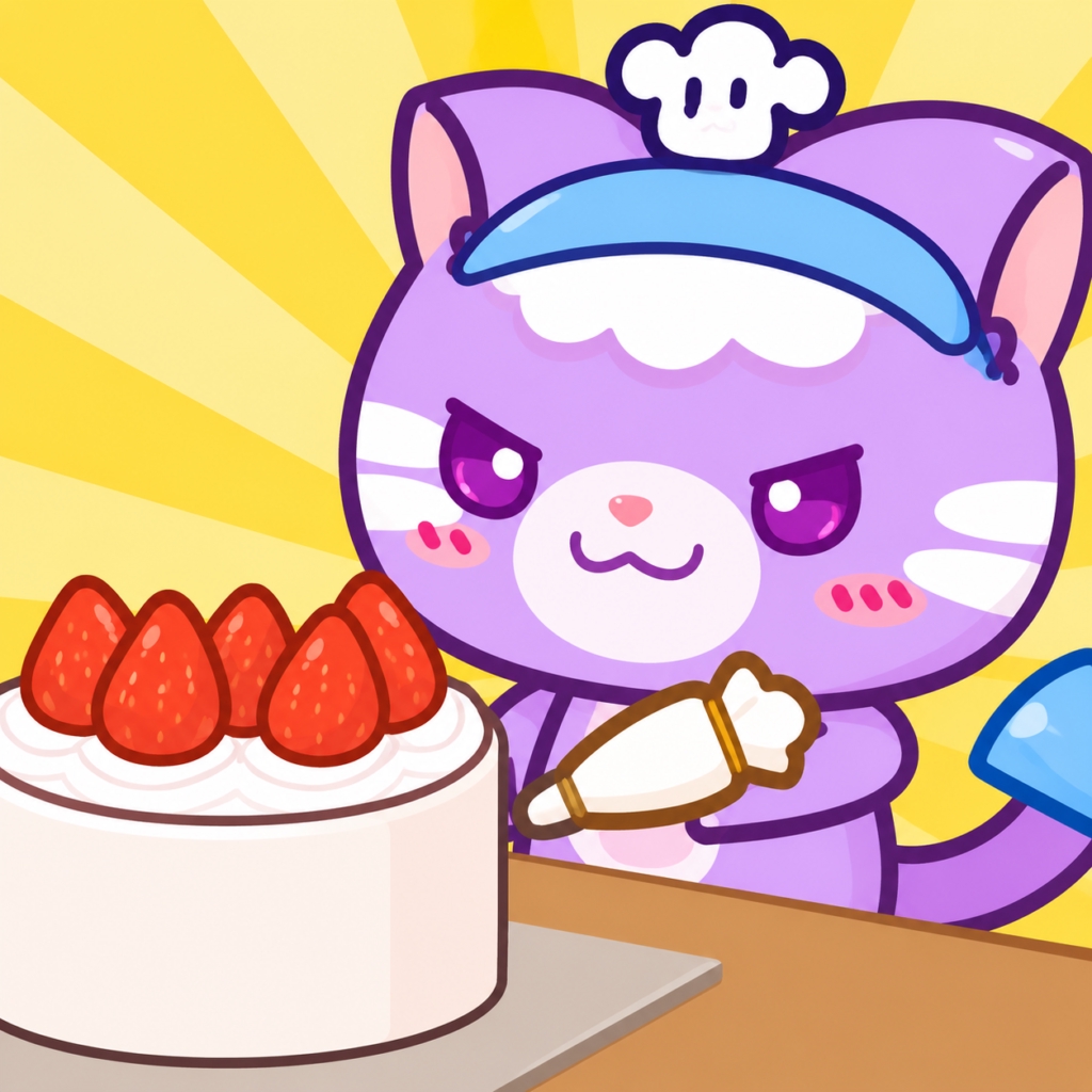 猫咪的美味蛋糕