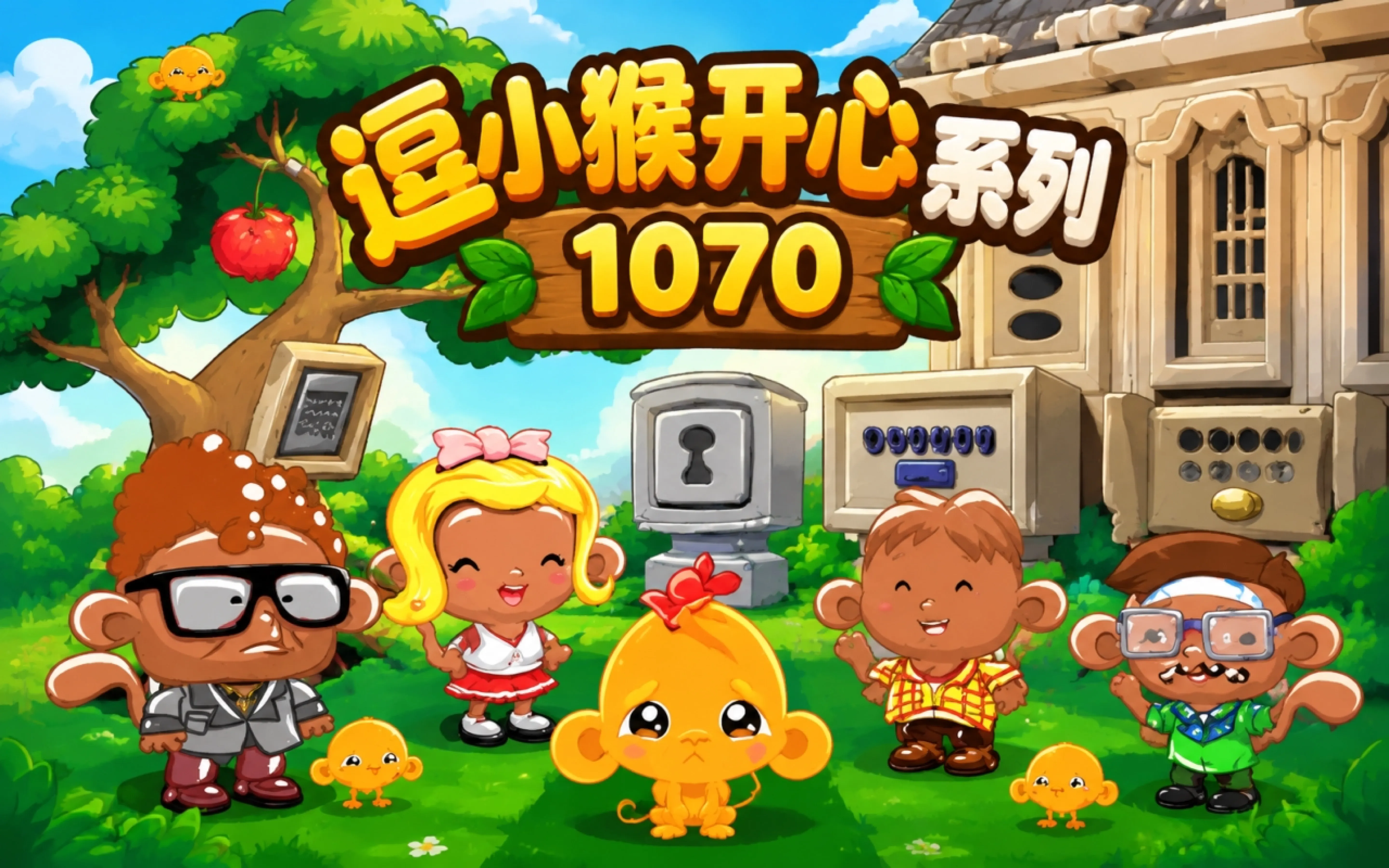 逗小猴开心系列1070
