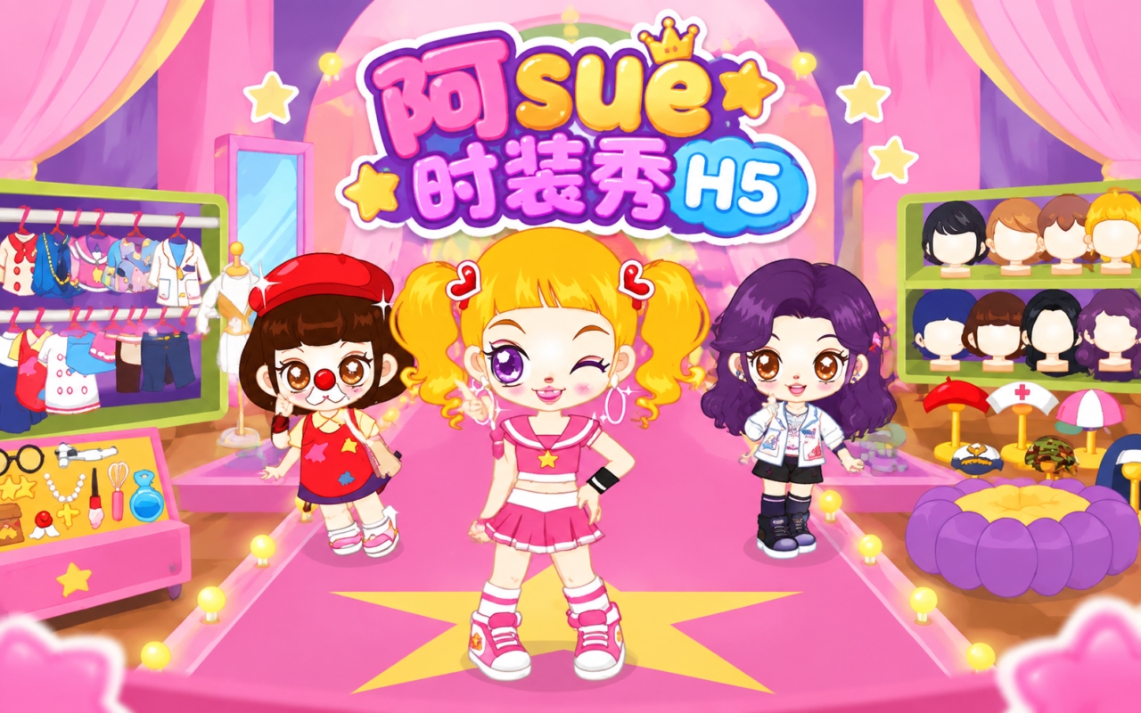 阿sue时装秀H5