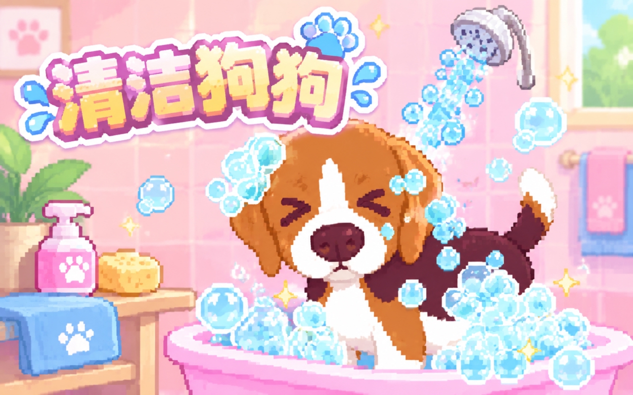 清洁狗狗