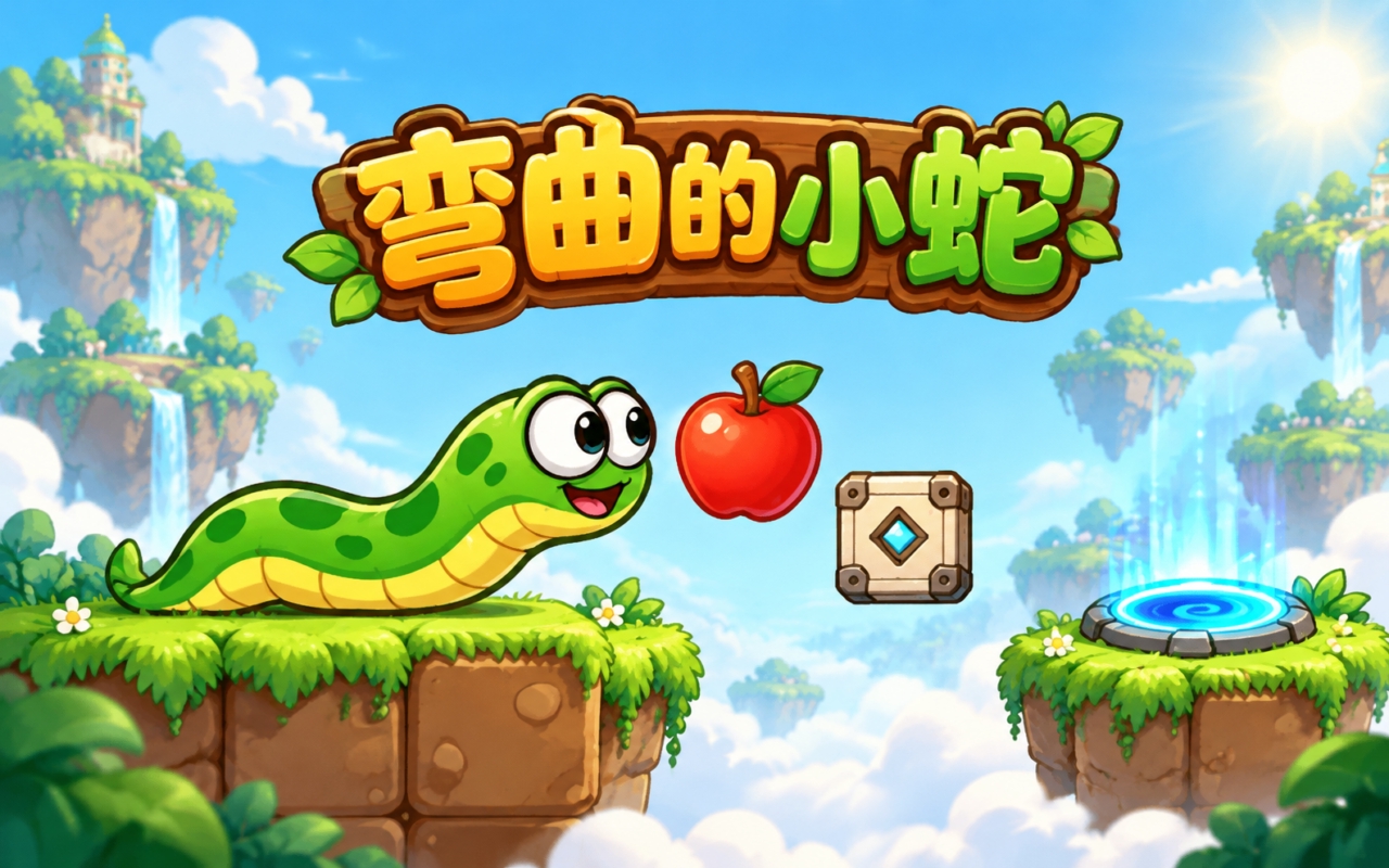 弯曲的小蛇