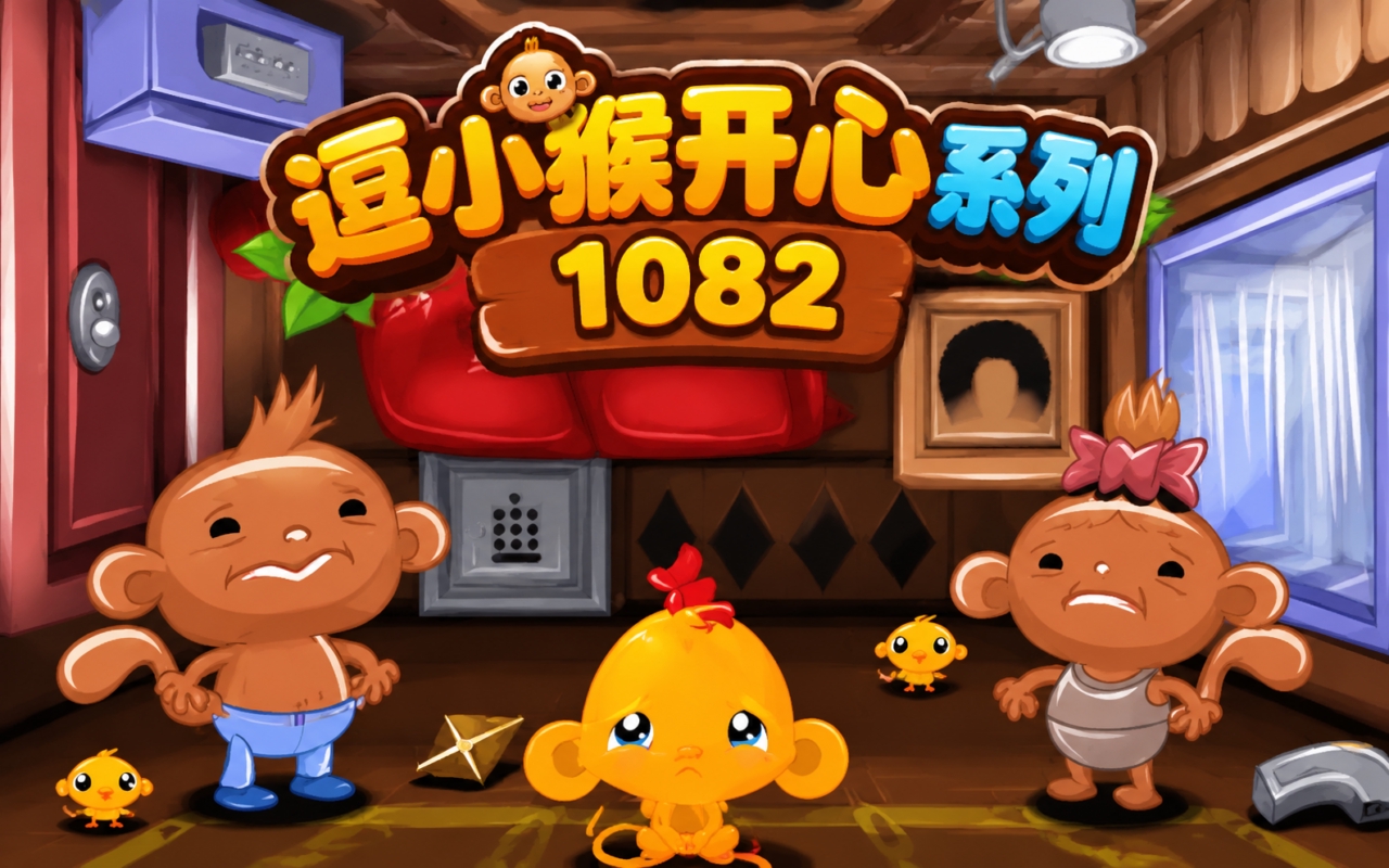 逗小猴开心系列1082