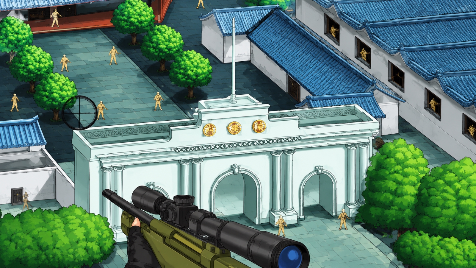狙击小日子无敌版游戏截图3 狙击小日子无敌版游戏截图3
