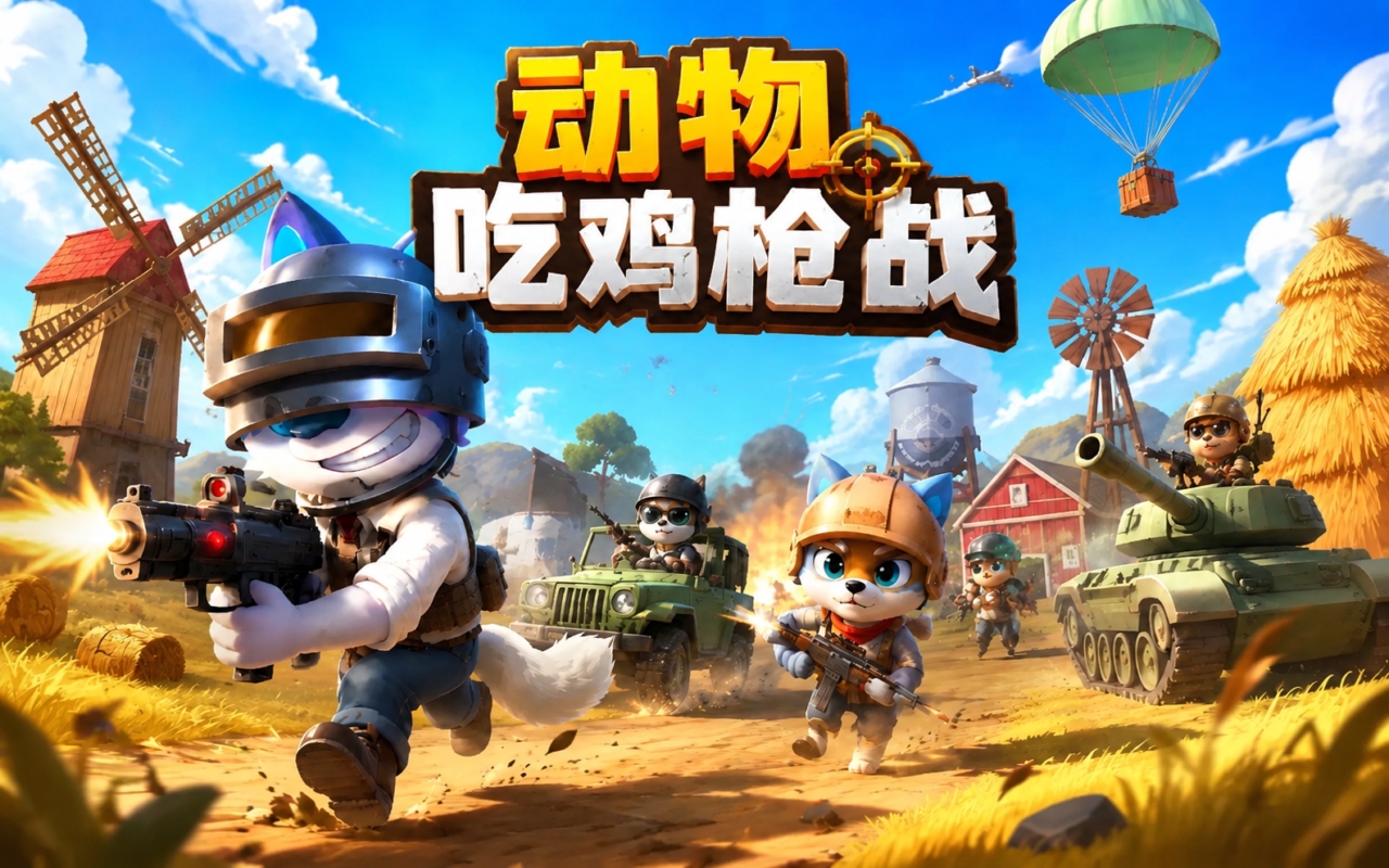 动物吃鸡枪战
