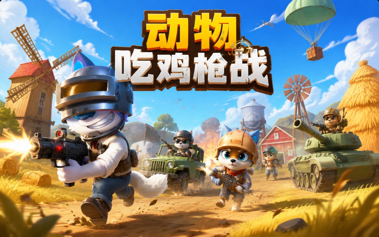 动物吃鸡枪战