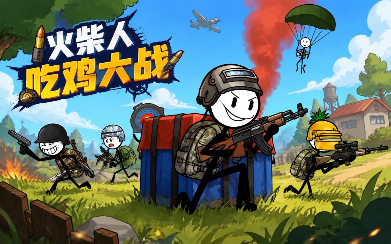 火柴人吃鸡大战
