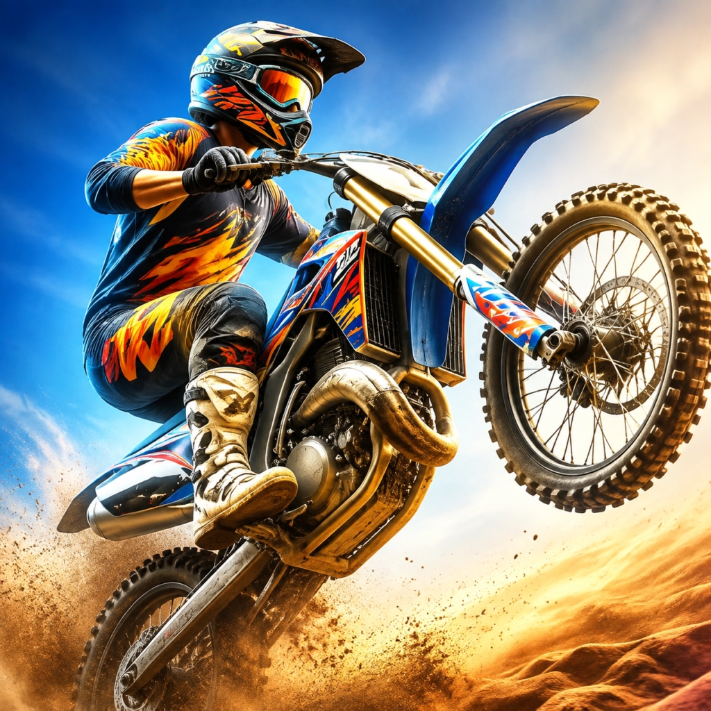 极限特技摩托车