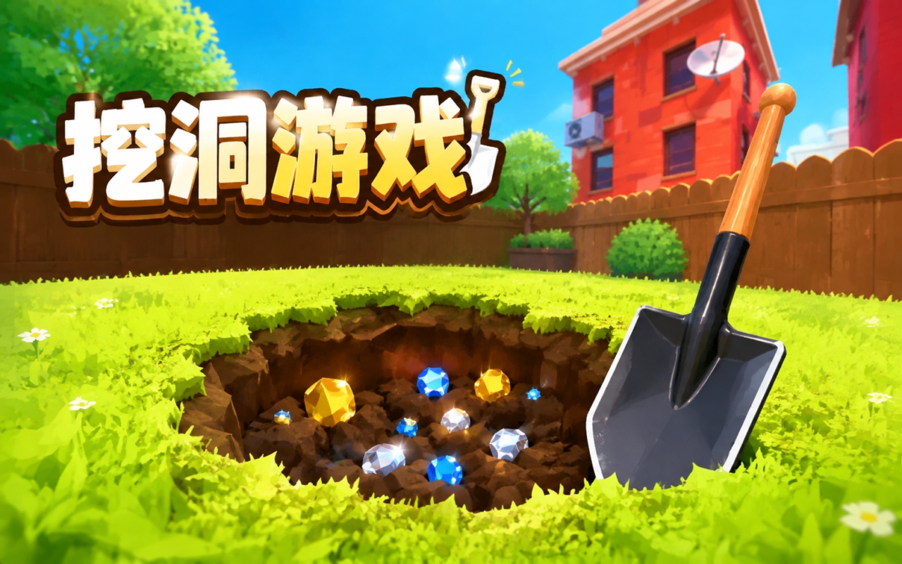 挖洞游戏