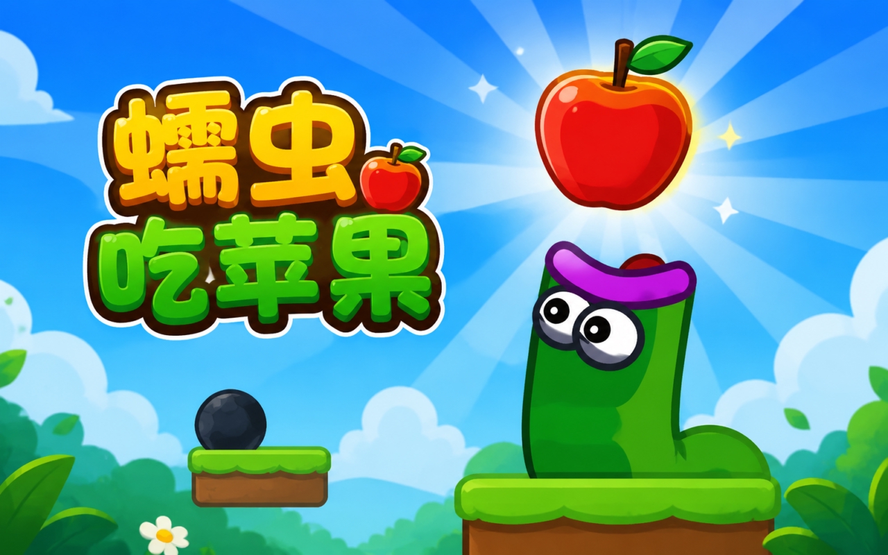 蠕虫吃苹果