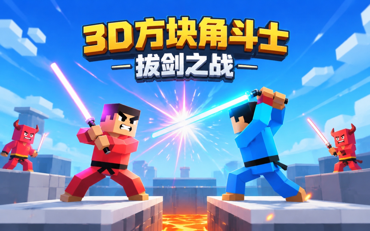 3D方块角斗士：拔剑之战