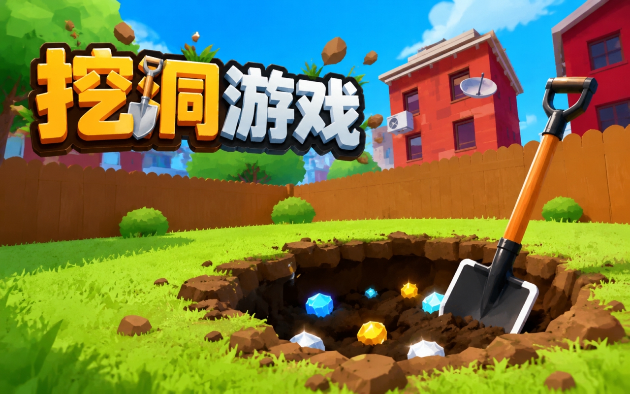 挖洞游戏