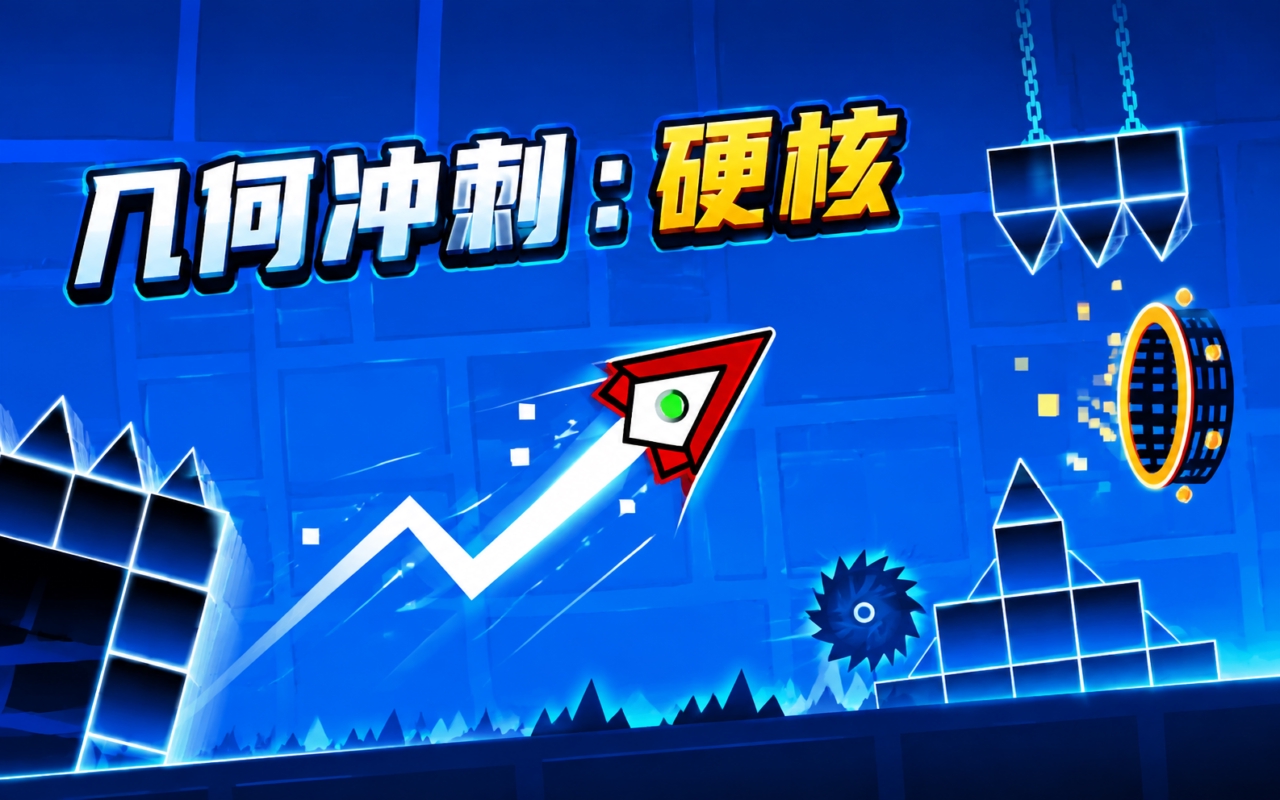 几何冲刺：硬核