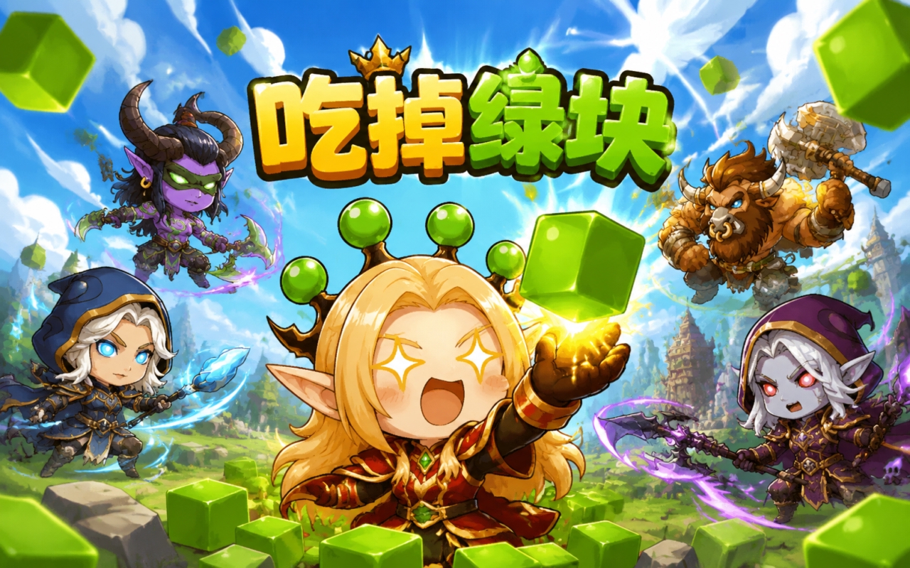 吃掉绿块