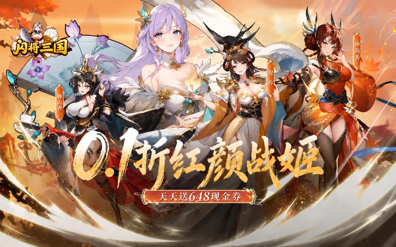 闪将三国（0.1折红颜战姬）