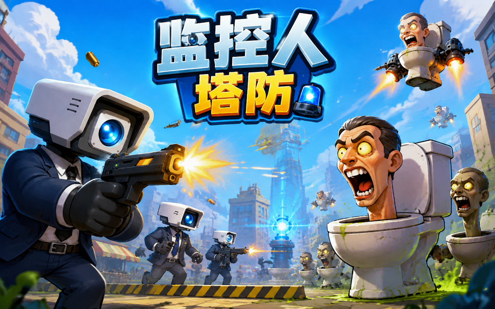 监控人塔防