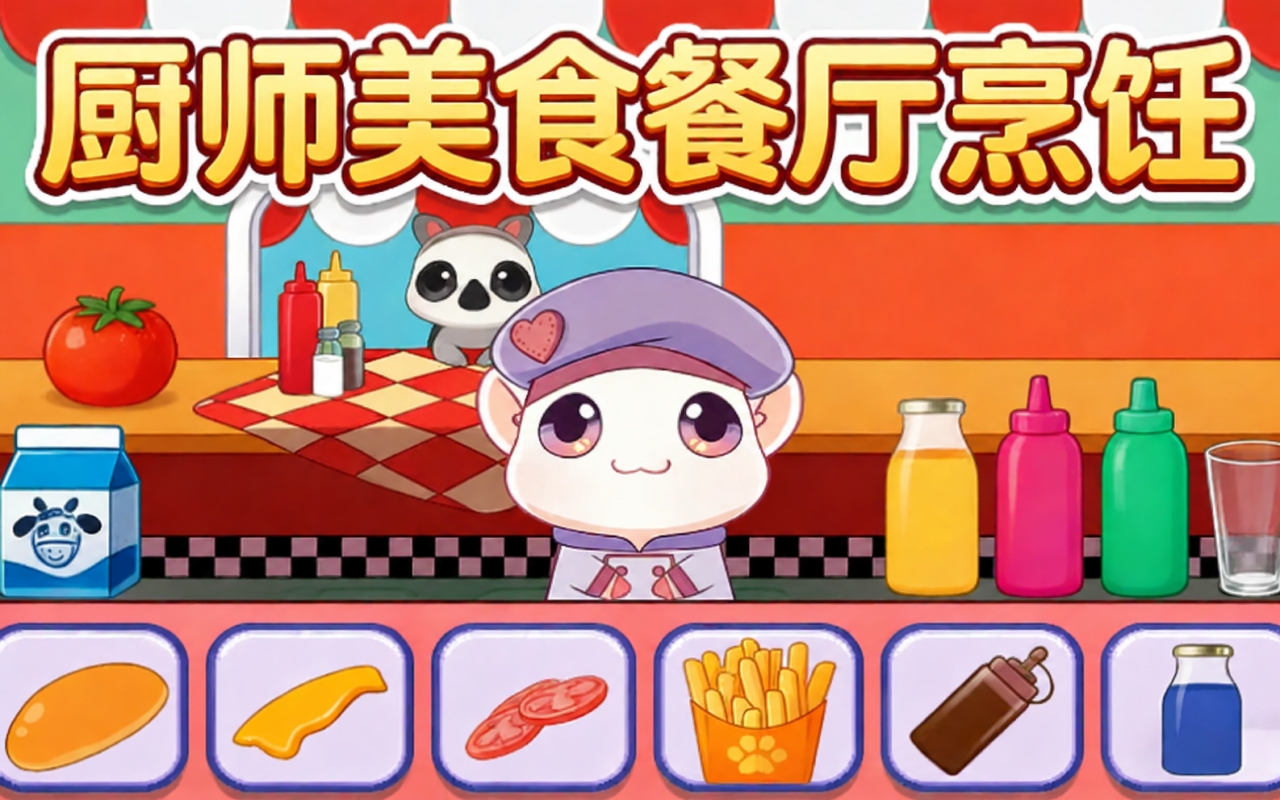 厨师美食餐厅烹饪