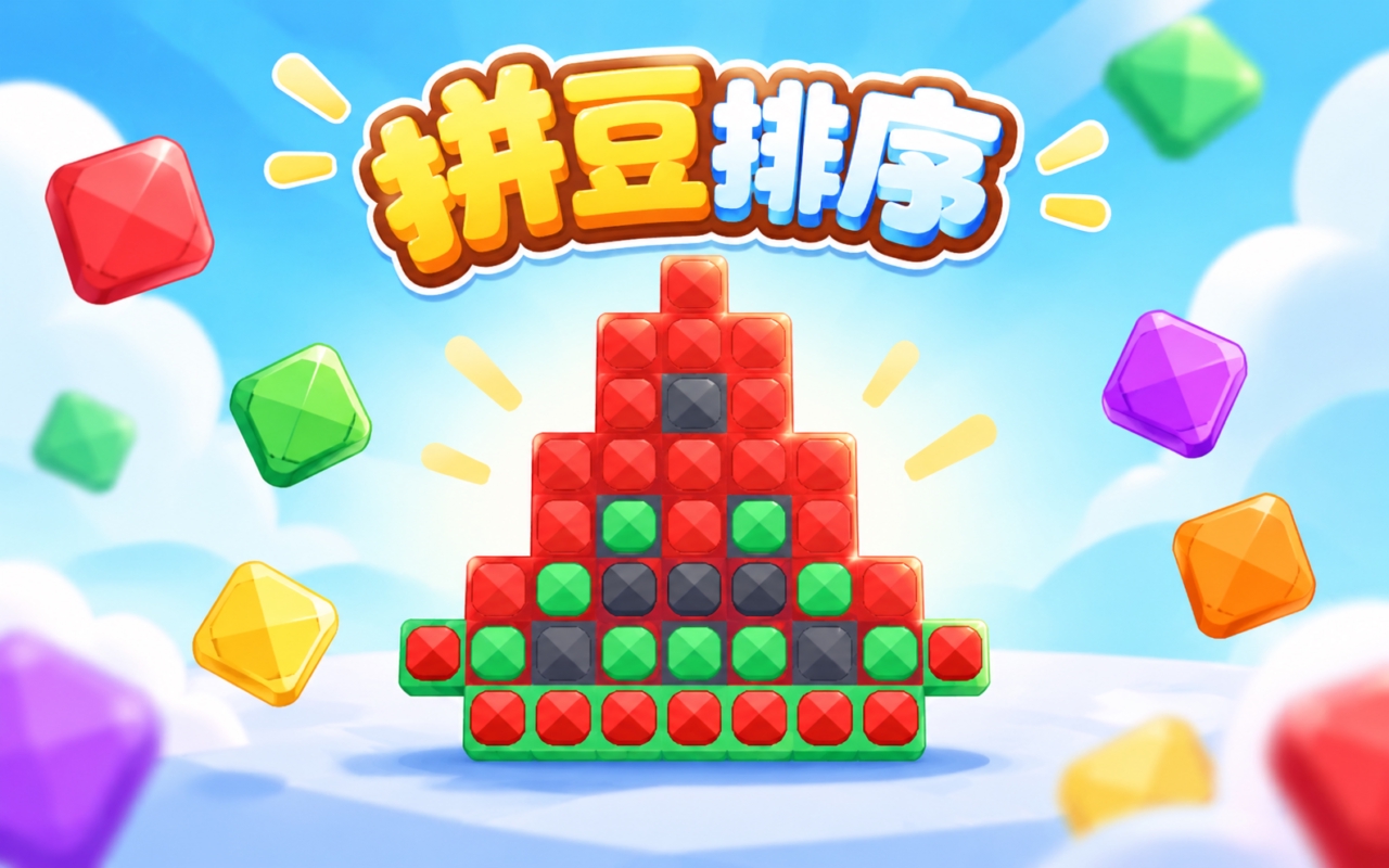 拼豆排序