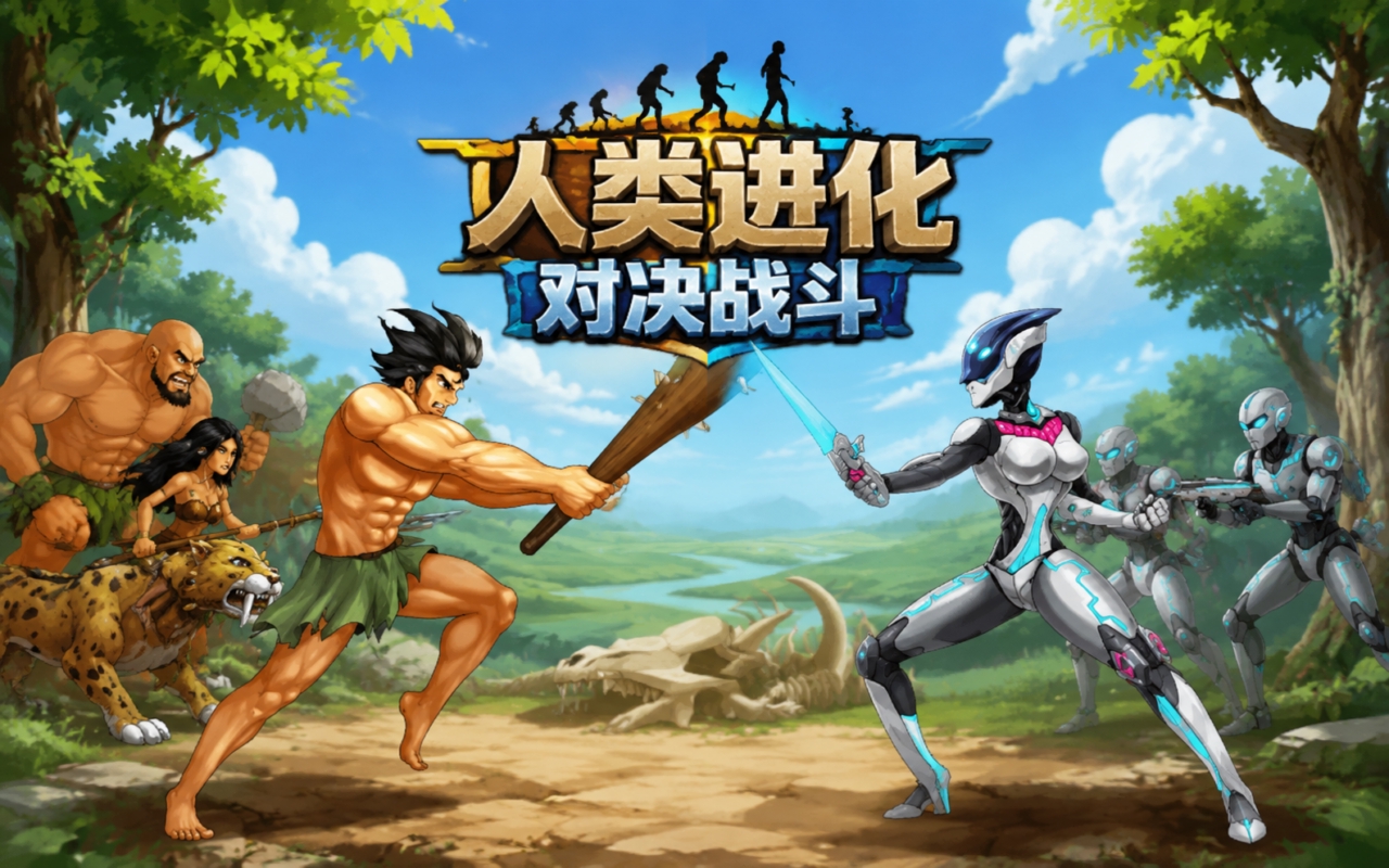 人类进化对决战斗