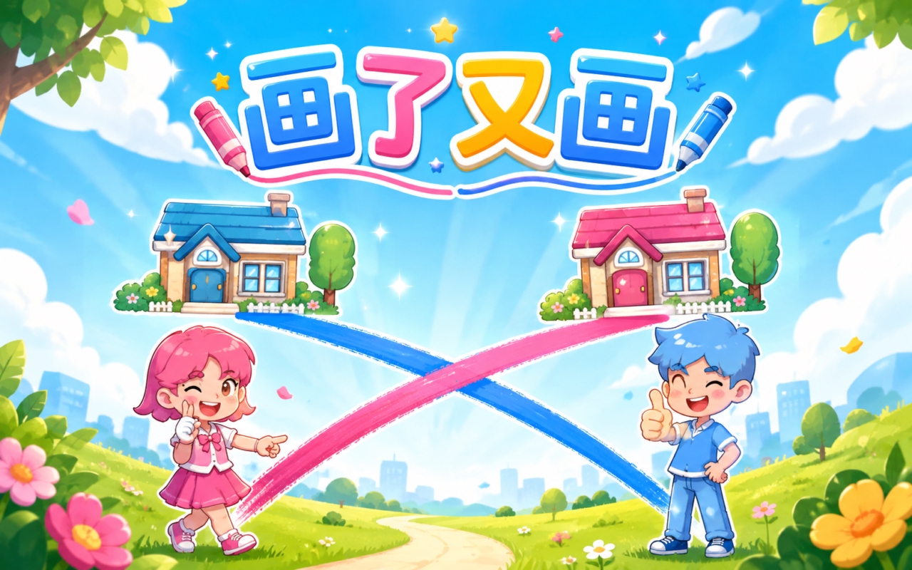 画了又画