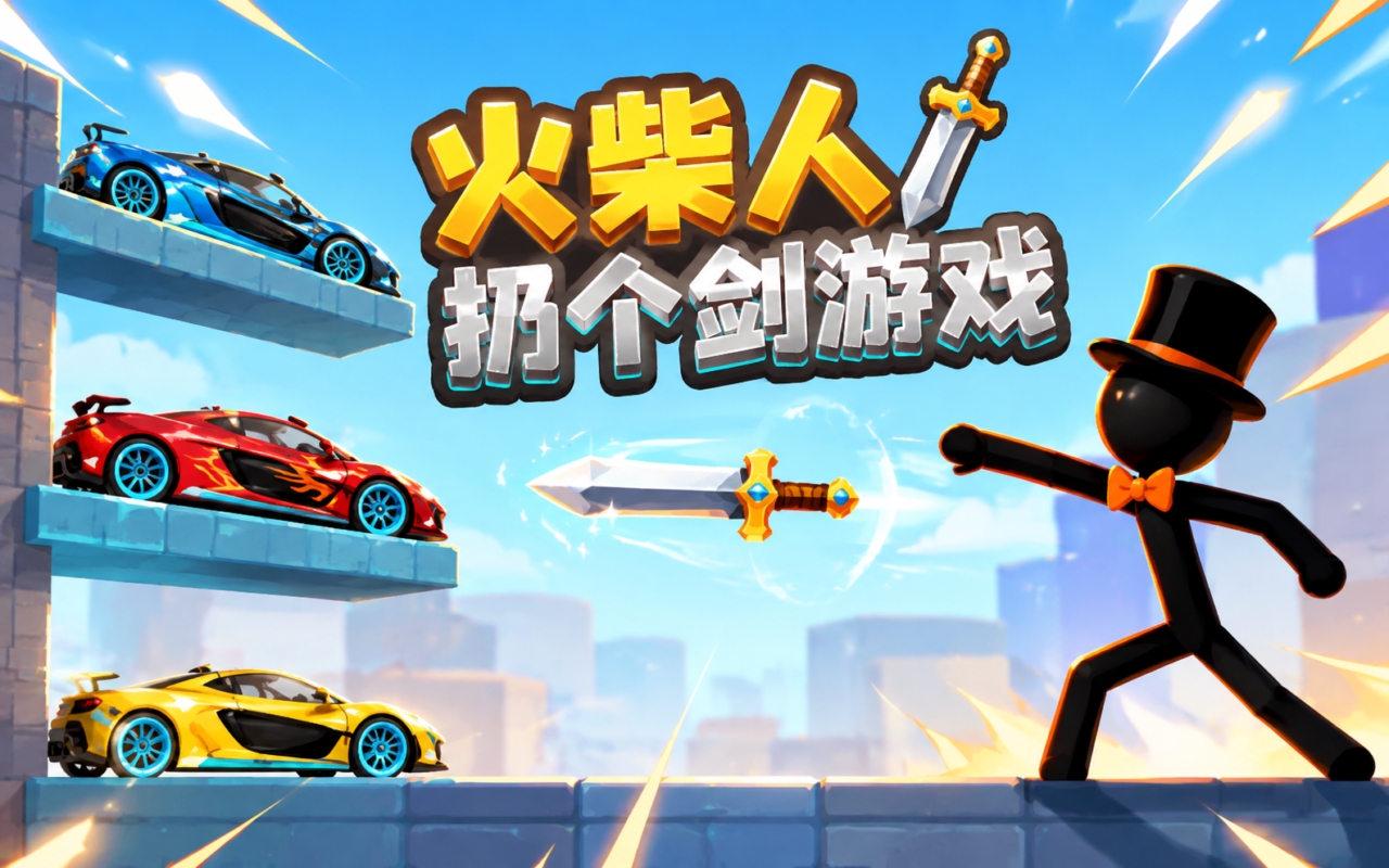 火柴人扔个剑游戏